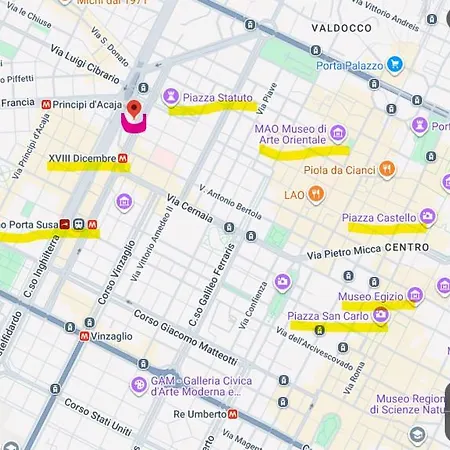 Apartamento Porta Susa Loft & Metro & Train Station